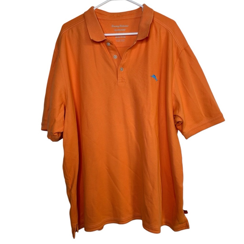 Tommy Bahama Orange Island Zone Supima Cotton Short Sleeve Shirt Size 3XL